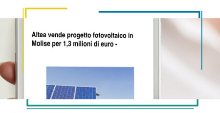 AGP vende fotovoltaico in molise