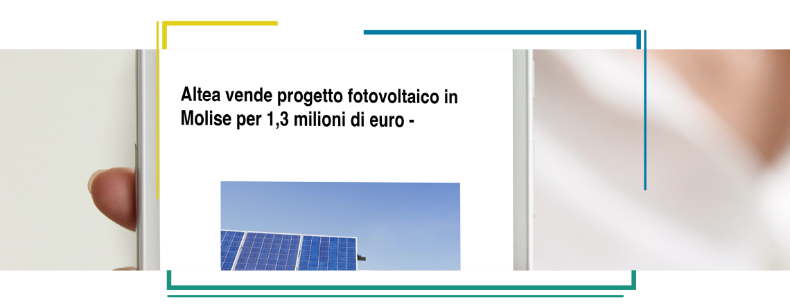 AGP vende fotovoltaico in molise